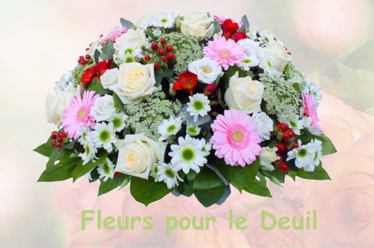 fleurs deuil BOURCEFRANC-LE-CHAPUS